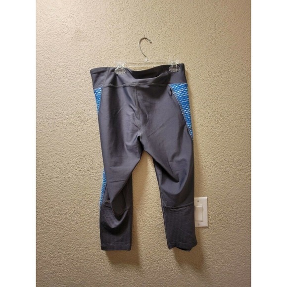 Under Armour Blue And Gray Cropped Leggings - Picture 4 of 4